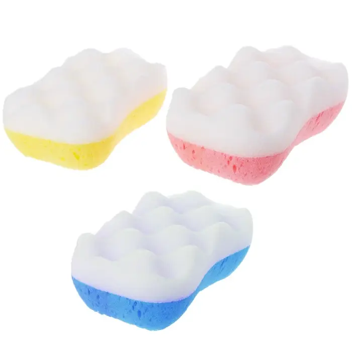 Éponge de bain pour soins de la peau, brosse de bain confortable pour le corps