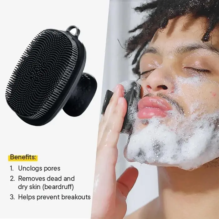 Épurateur de visage en Silicone pour hommes et femmes