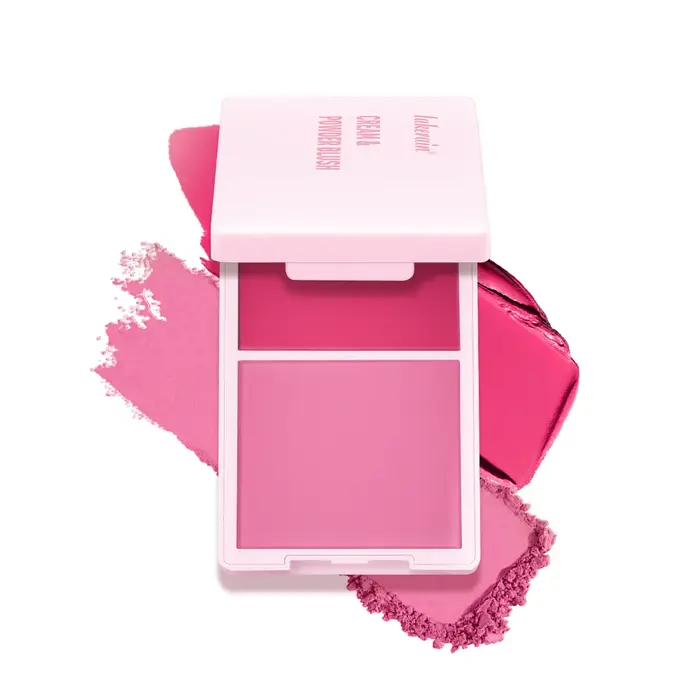 Blush Juvia's crème poudre mat Blush maquillage Rose Pan longue durée portant un pigment élevé natur