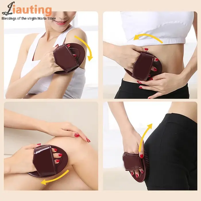 Brosse de massage Gua Sha anti-cellulite