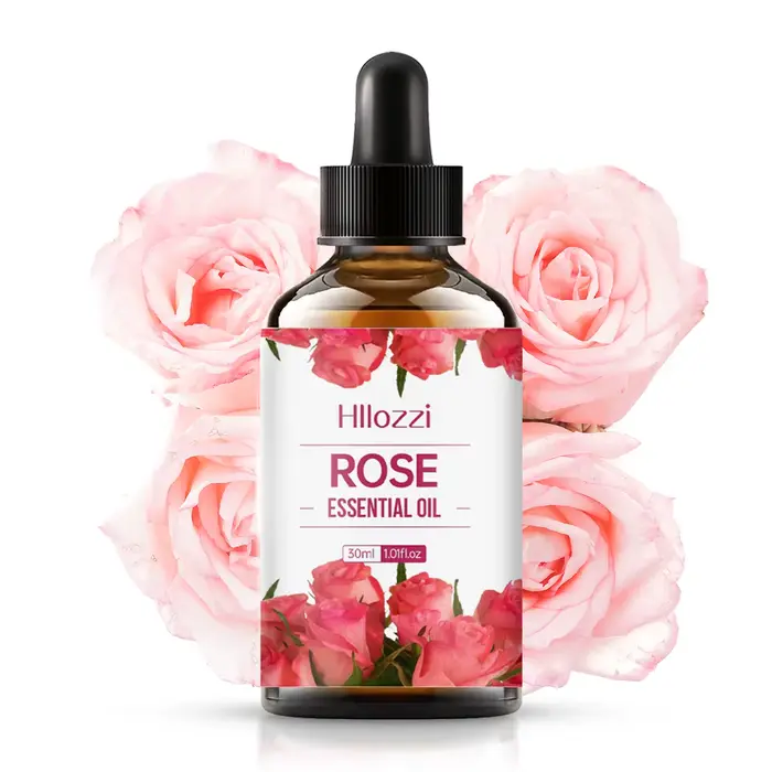 HUILE ESSENTIELLE DE ROSE, une huile de massage hydratante et nourrissante de haute qualité au parfu