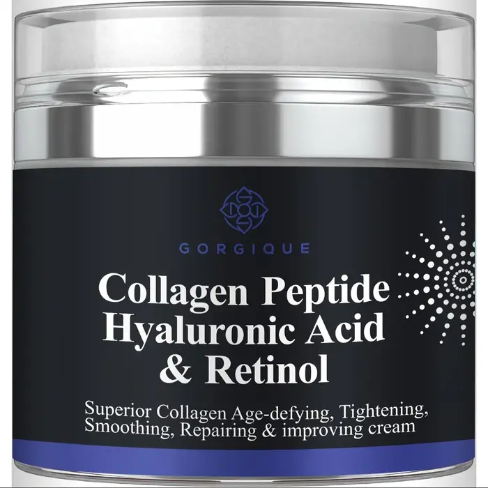 Crème peptidique au collagène