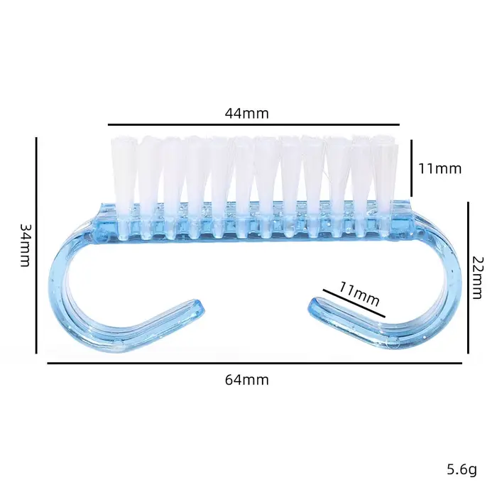 Brosses à ongles en plastique, mélange de documents, livres de récurage à la main, nettoyeur de pous