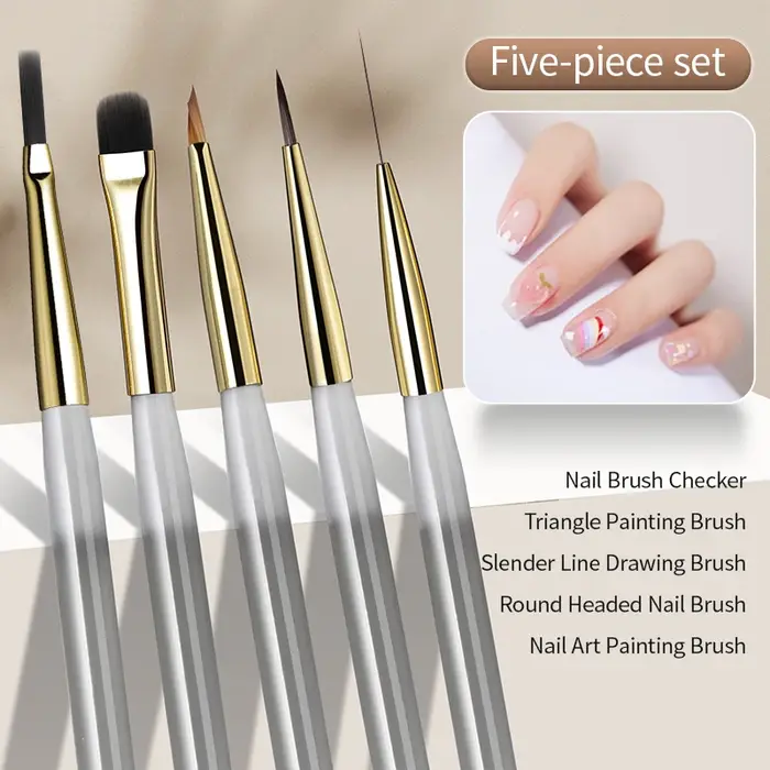 RSNAIL – ensemble de pinceaux pour Nail Art