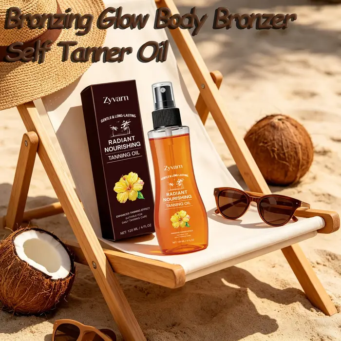 Huile de bronzage nourrissante