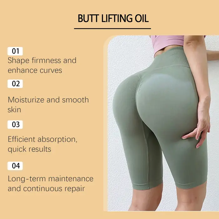 Huile Essentielle Raffermissante et Hydratante pour les Fesses