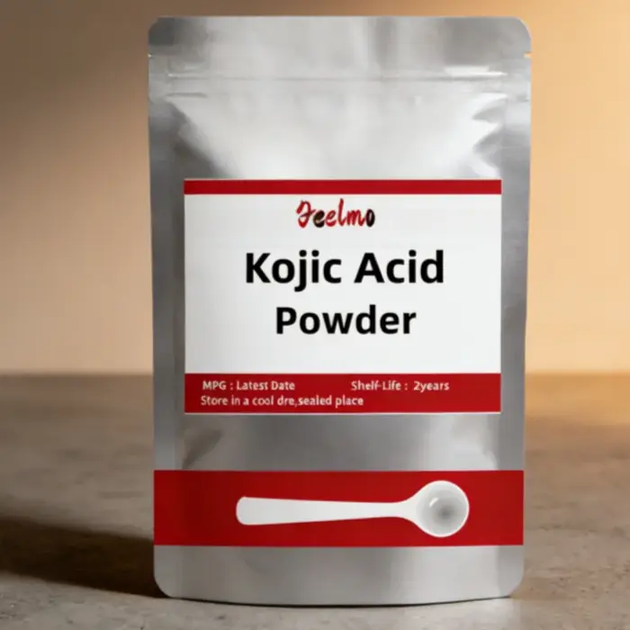 Poudre d'acide kojique pour éclaircir la peau, inhiber la mélanine, réduire les taches et l'acné
