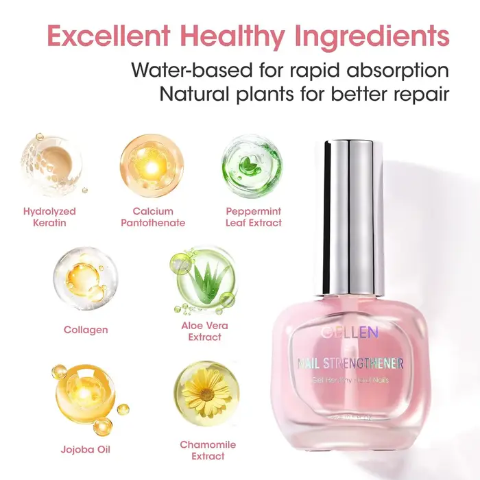 GELLEN Sérum fortifiant et durcissant pour ongles 8 en 1