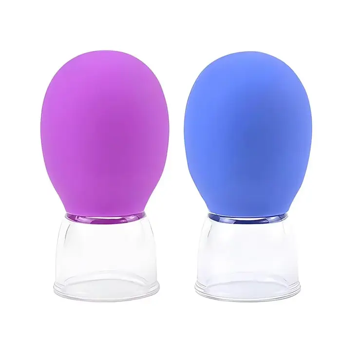 Ensemble de ventouses faciales 2/4 pièces, massage sous vide pour les yeux et le visage, anti-cellul