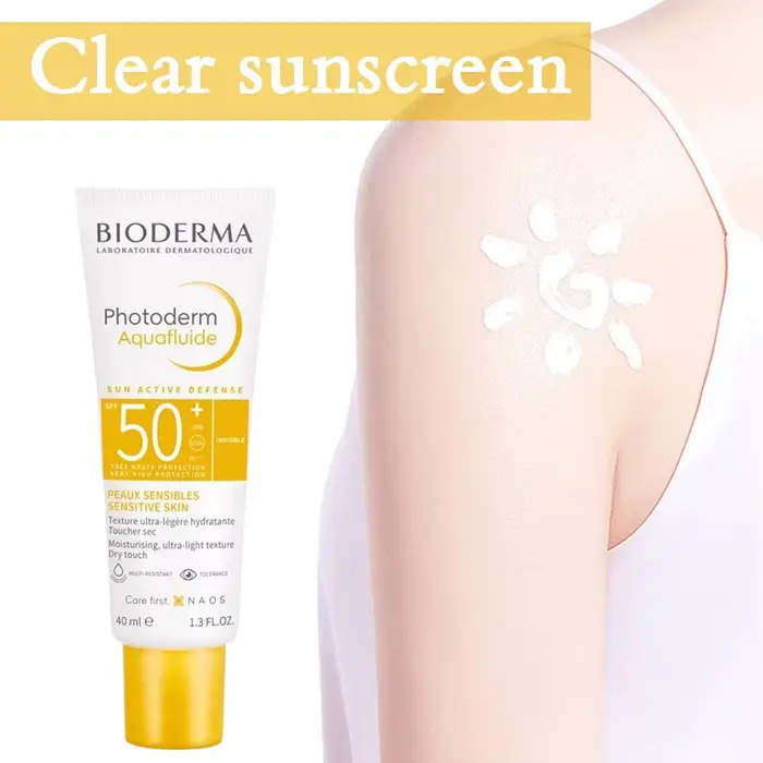 Lotion solaire rafraîchissante et correctrice