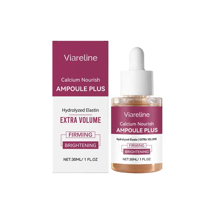 Ensemble crème et sérum au collagène et au calcium, hydratant, raffermissant, lissant, absorption do