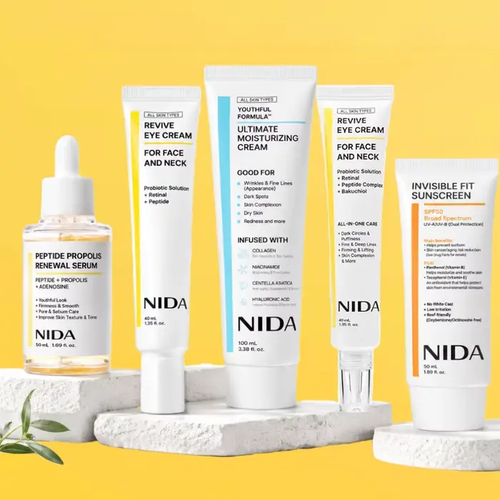 Sérum facial régénérant au peptide de propolis NIDA