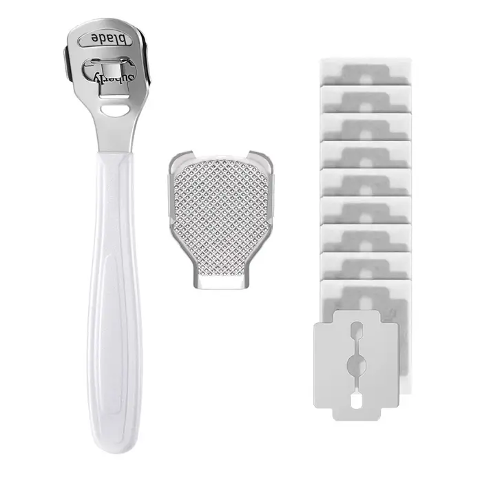 Rasoir pour callosités des pieds, dissolvant de peau dure, outil de pédicure pour les mains et les p