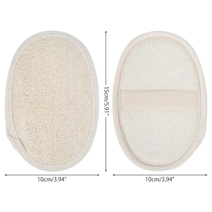 Loofah naturel Luffa bain douche éponge corps épurateur brosse exfoliant Loofah Pad bain douche gomm