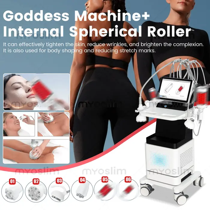 Appareil de Cavitation et de Radiofréquence pour le Corps et le Visage : Brûleur de Graisse