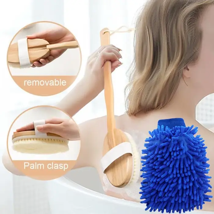Brosses corporelles sèches