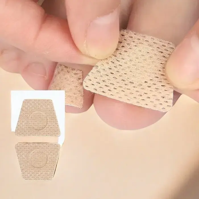 Protections pour les orteils - Coussinets pour ongles en tissu non tissé respirant et doux - Feuilles orthopédiques