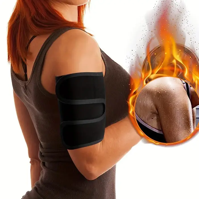 Coupe-bras Sauna bandes de sueur femmes bras plus mince formateur Anti Cellulite