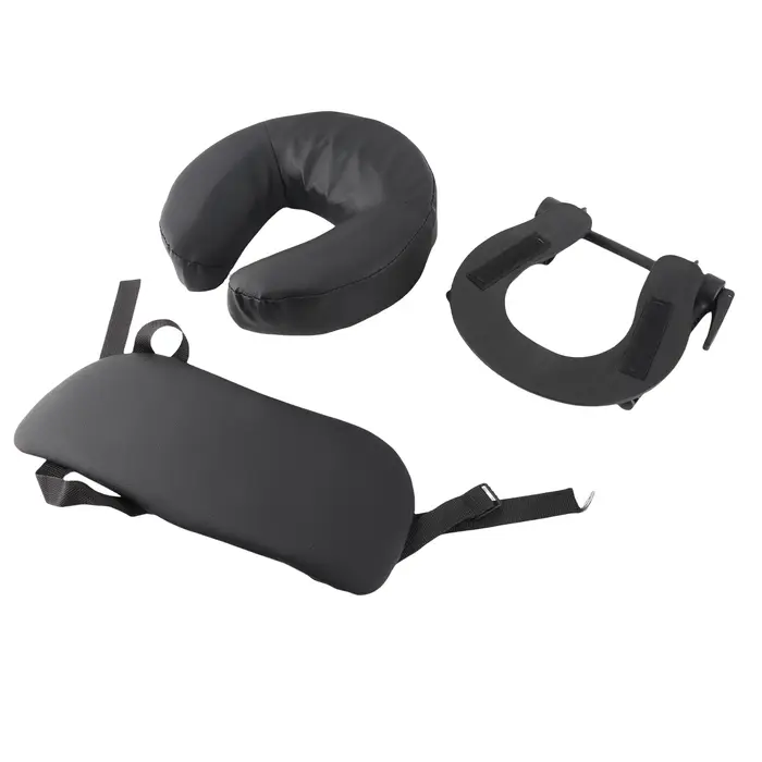 Support de tête pour table de massage en forme de U, réglable et pliable, pour salon de beauté