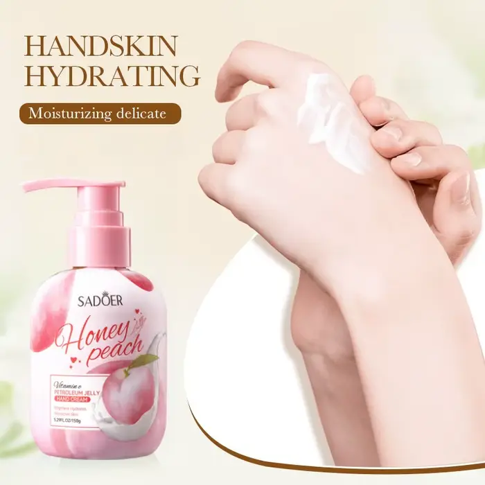 Crème pour les mains à la pêche 150g