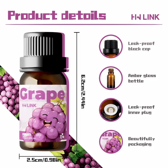 Huile essentielle de raisin 10ml