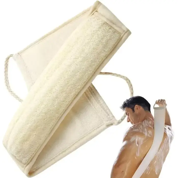 Massage exfoliant pour épurateur de peau du dos