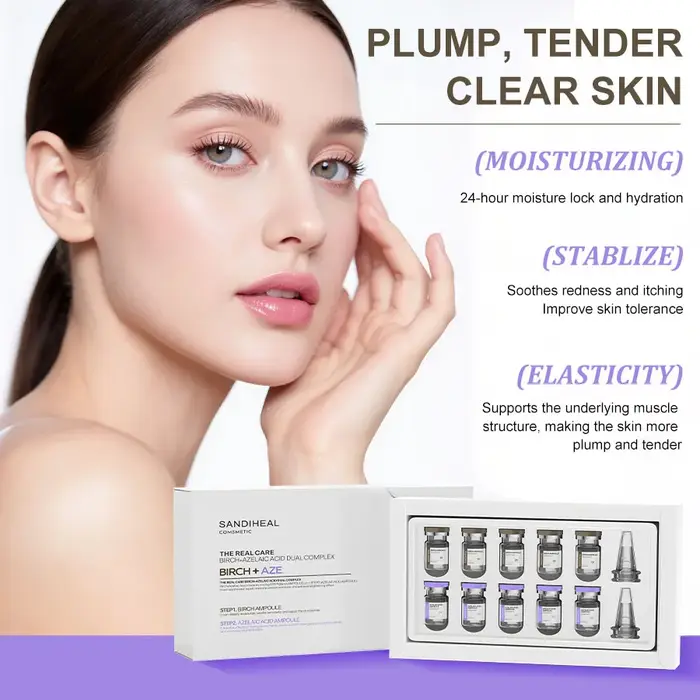 Ensemble de soins de la peau coréen multifonctionnel AQUA HA