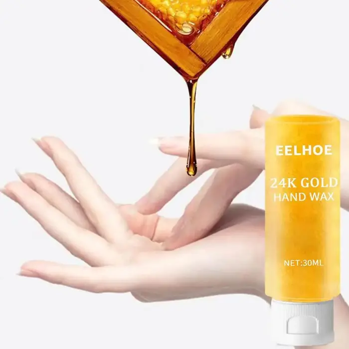 Cire au miel crème pour les mains hydratante exfoliante lisse raffermissant Gel hydratant 30g