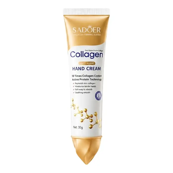 Crème pour les mains au collagène, soin raffermissant pour la peau des mains, hydratant, éclaircissa