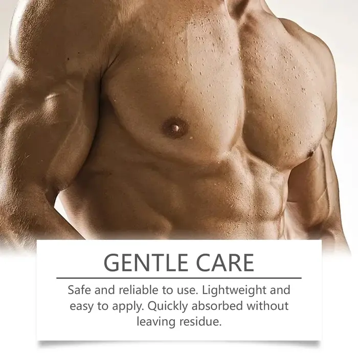Crème raffermissante pour la poitrine des hommes