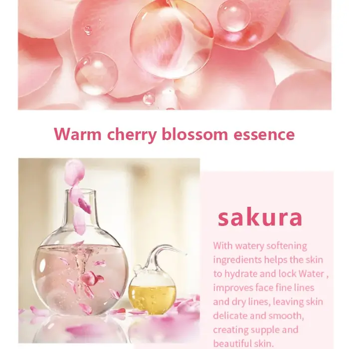 Crème à l'essence Sakura