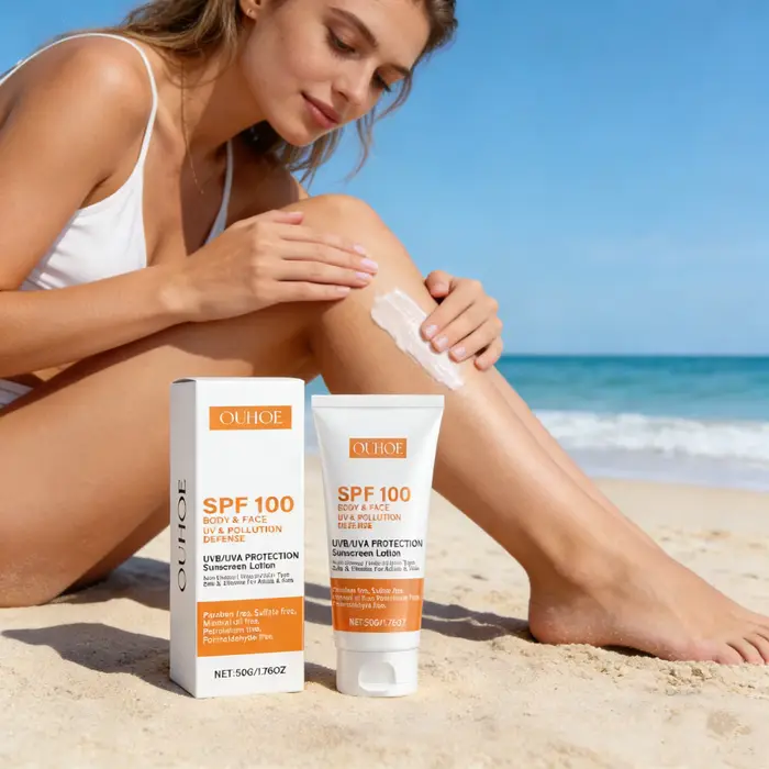 Lotion solaire anti-âge SPF100