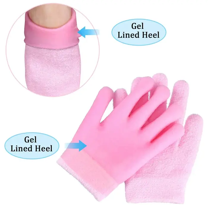 A98G-3X Gel hydratant chaussettes gants ensemble mains pieds soins de la peau Spa traitement hydrata