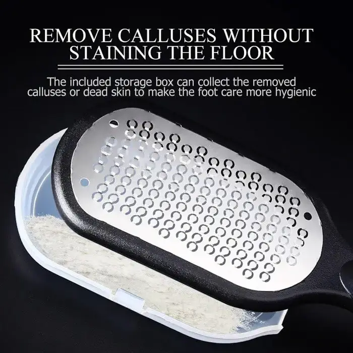 Dissolvant professionnel de callosités en acier inoxydable