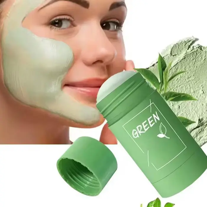 Dissolvant de points noirs au thé vert pour le visage