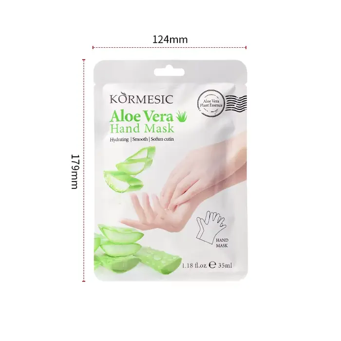 Masque pour les mains, gants hydratants pour peau sèche, parfumé à la lavande et à l'aloe vera, trai