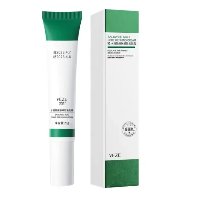 Crème de rétrécissement des pores à l'acide salicVAC