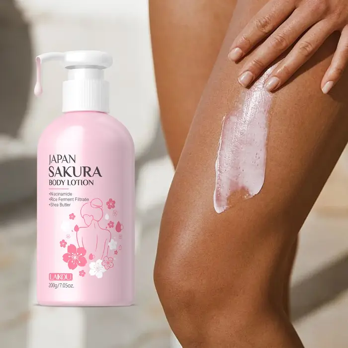 Lait corporel à la fleur de cerisier Laikou