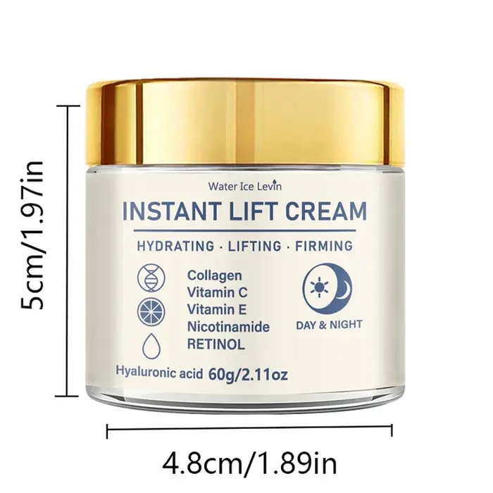 Crème liftante instantanée hydratante
