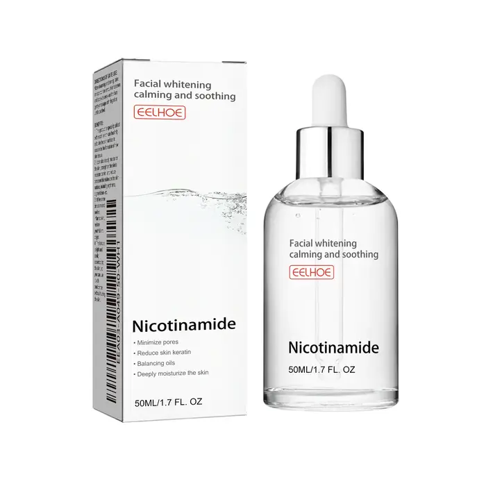 Sérum visage Niacinamide : estompe les marques d'acné, hydrate et hydrate, minimise les pores, éclai