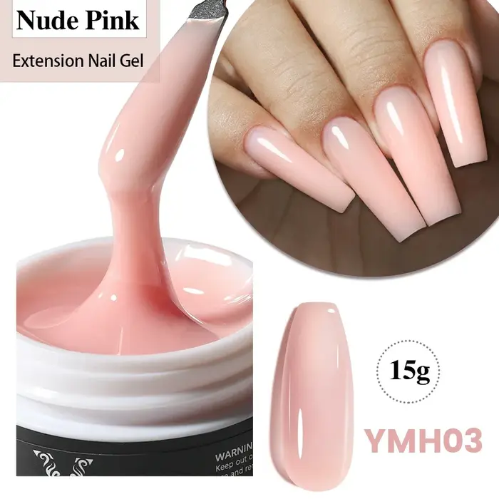 YOKEFELLOW 15g Extension pour Ongles – Tenue longue durée