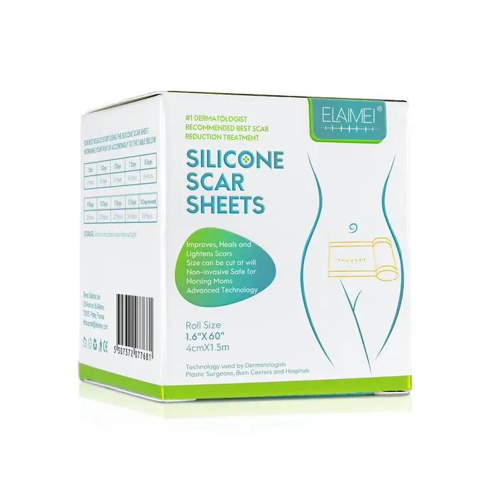 Feuilles de Cicatrices en Silicone
