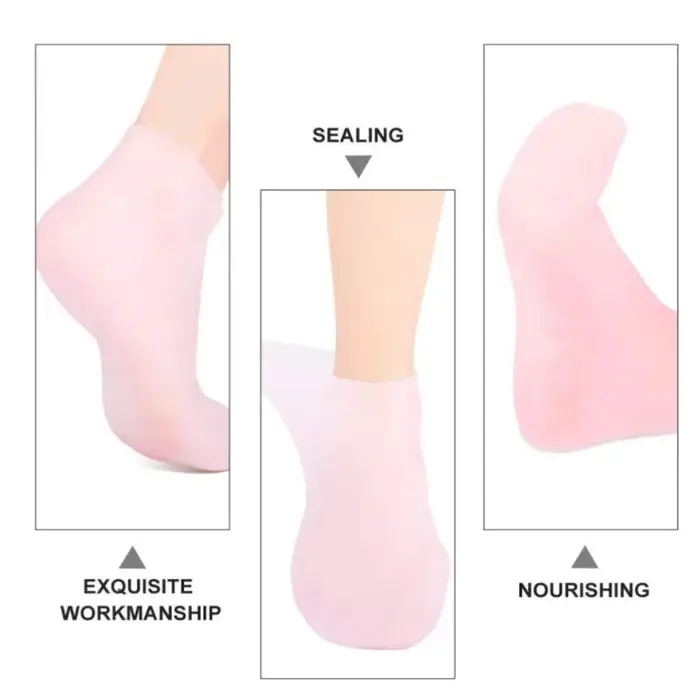 Chaussettes hydratantes en Silicone