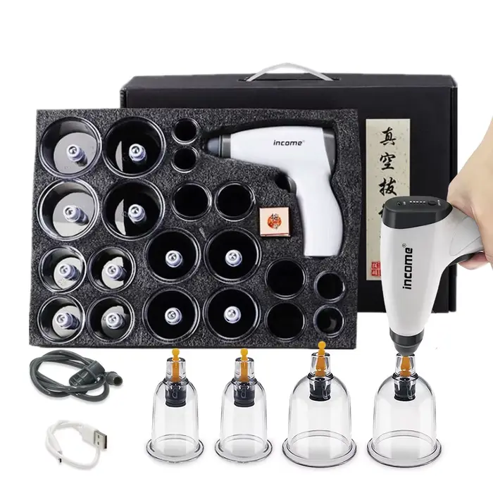 Ensemble de ventouses électriques Massage corps tasses Anti Cellulite ventouse sous vide physiothérapie masseur pots