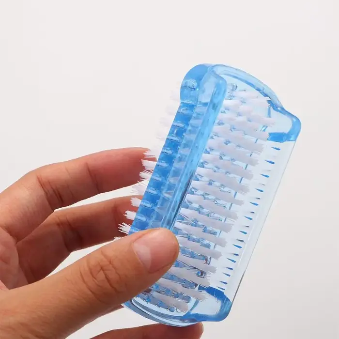 Brosse à Ongles Double Face Douce pour Manucure et Pédicure