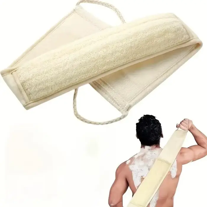 Massage exfoliant pour épurateur de peau du dos