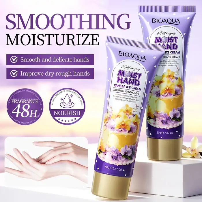 80g ﻿ BIOAQUA crème hydratante pour les mains