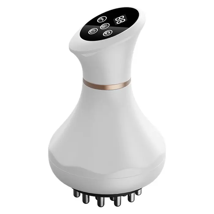 Brosse Électrique Vibrante pour Méridiens, Masseur Corporel Gua Sha, Peigne de Massage pour Grattage