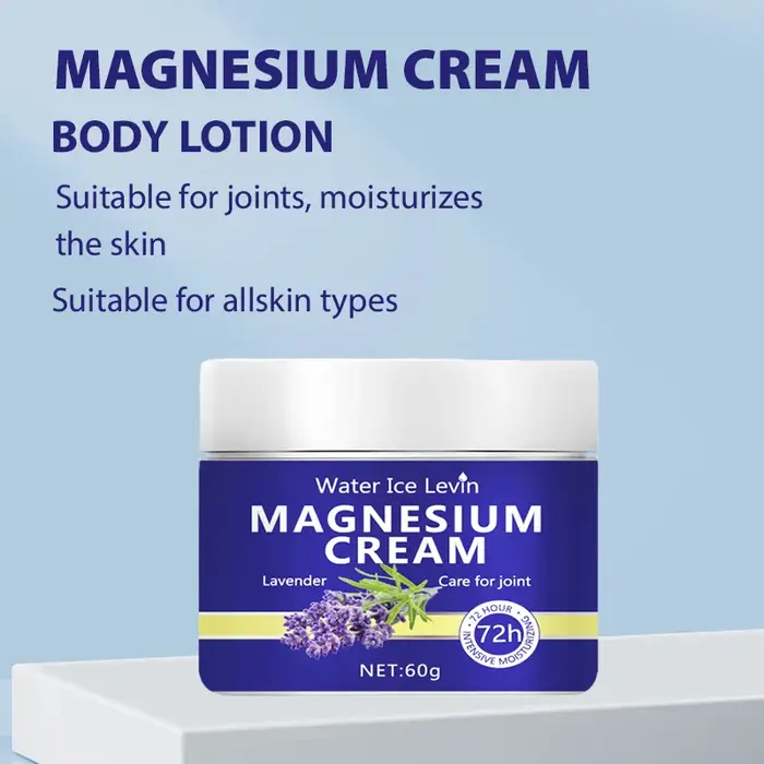 Crème au magnésium à la lavande et au venin d'abeille