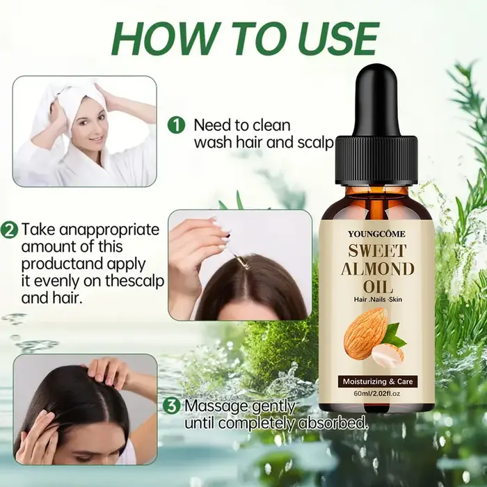 Huile d'amande douce, pressée à froid
